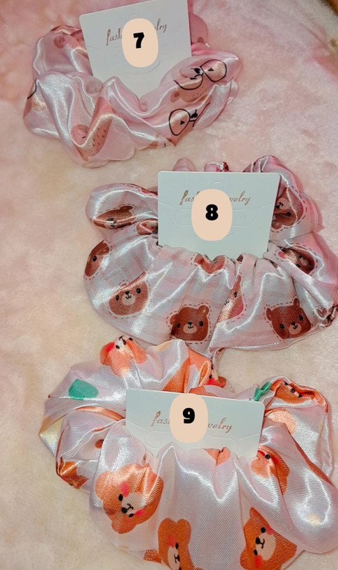 کش مو اسکرانچی ساتن ابریشمی شیک و پینترستی سایز بزرگ